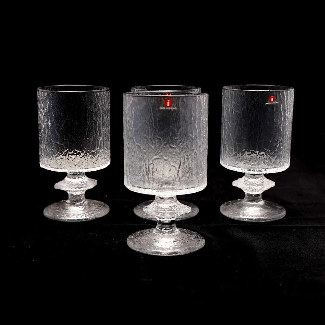 TIMO SARPANEVA. "Senator", ölglas , 4 st i original emballage. — Utility glass — Auktionsbyrån Varberg