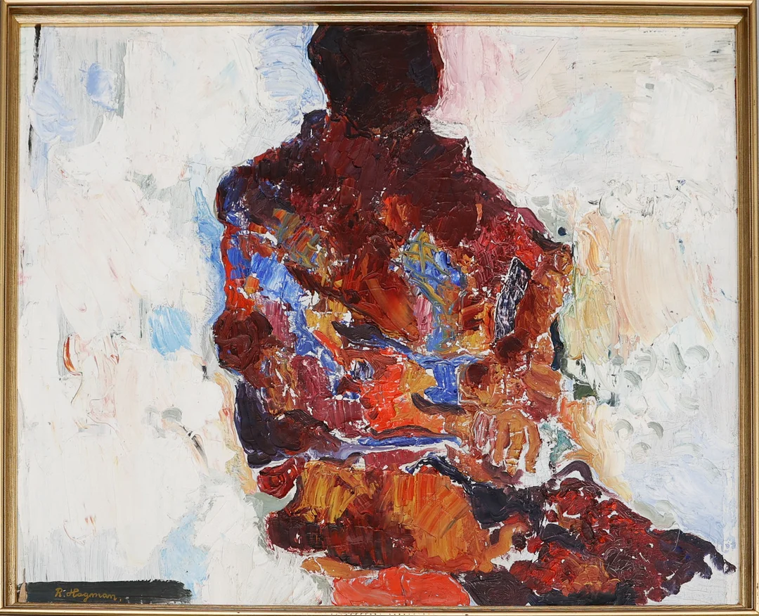 RUNE HAGMAN. Olja/blandteknink på duk, signerad. — Paintings — Södermanlands Auktionsverk