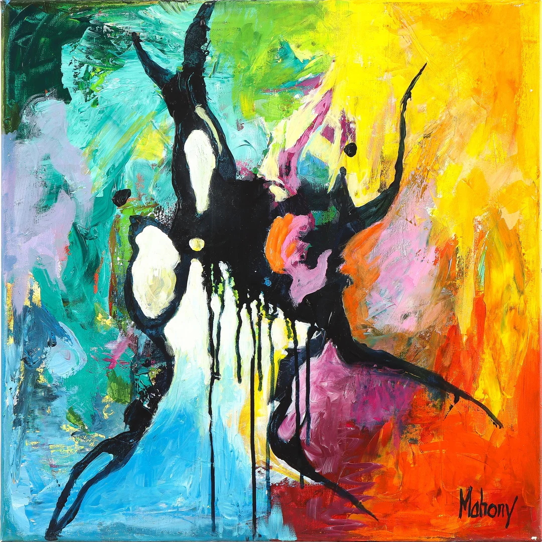 Eva Mahony. Figure composition. — Paintings and sculptures/Modern pictorial arts — Lauritz