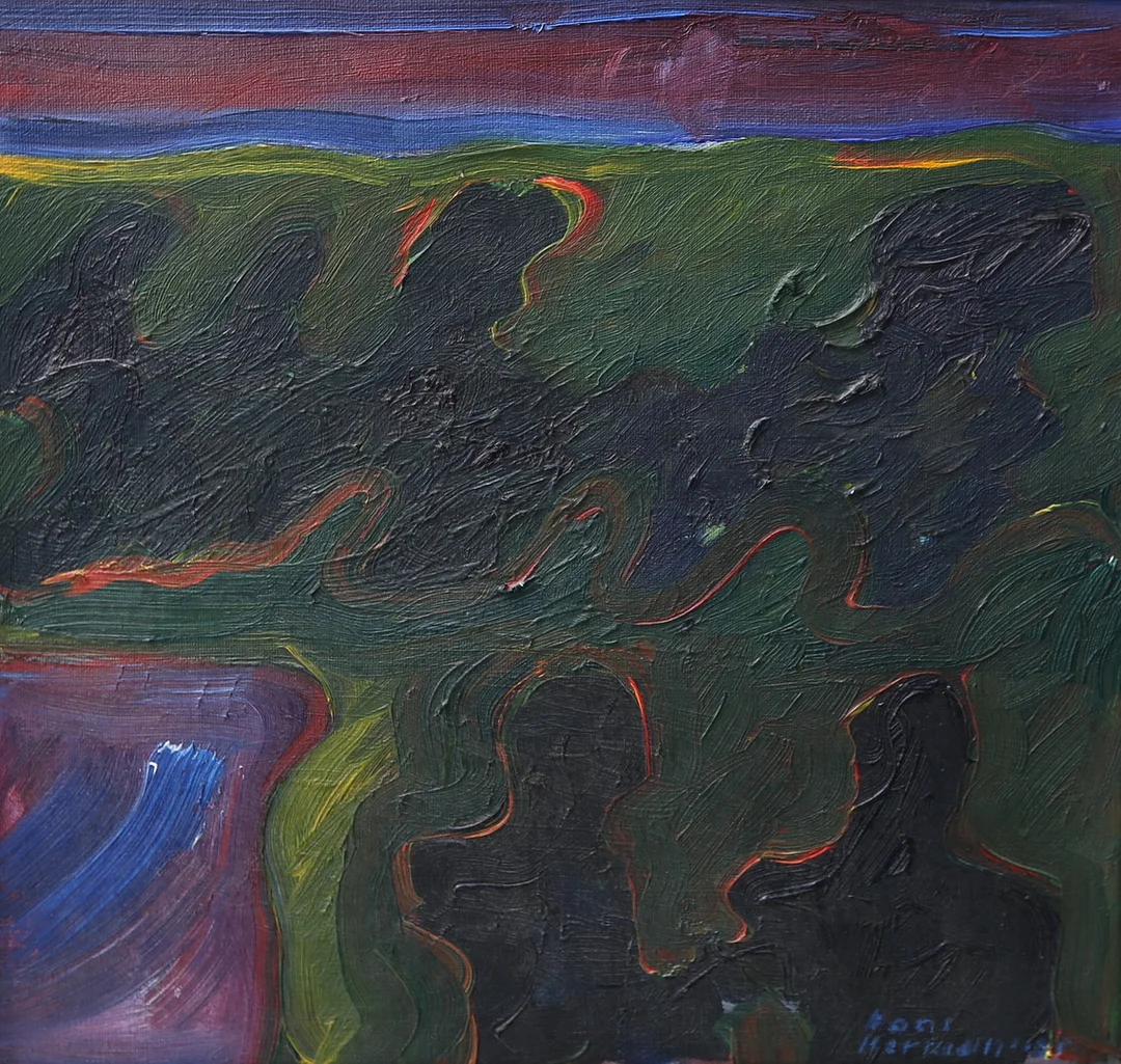 HANS HERMANSSON. olja på duk, signerad. — Paintings — Gomér & Andersson Linköping