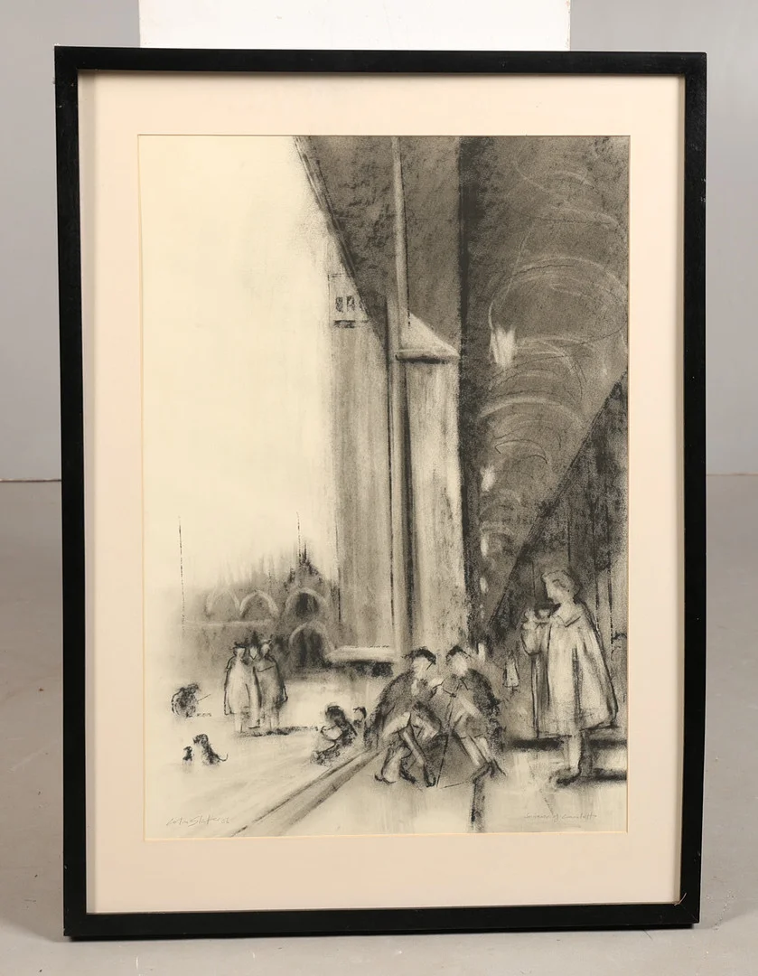 COLIN SLATER, SOUVENIR OF CANALLETO. — Drawings — Bishop & Miller