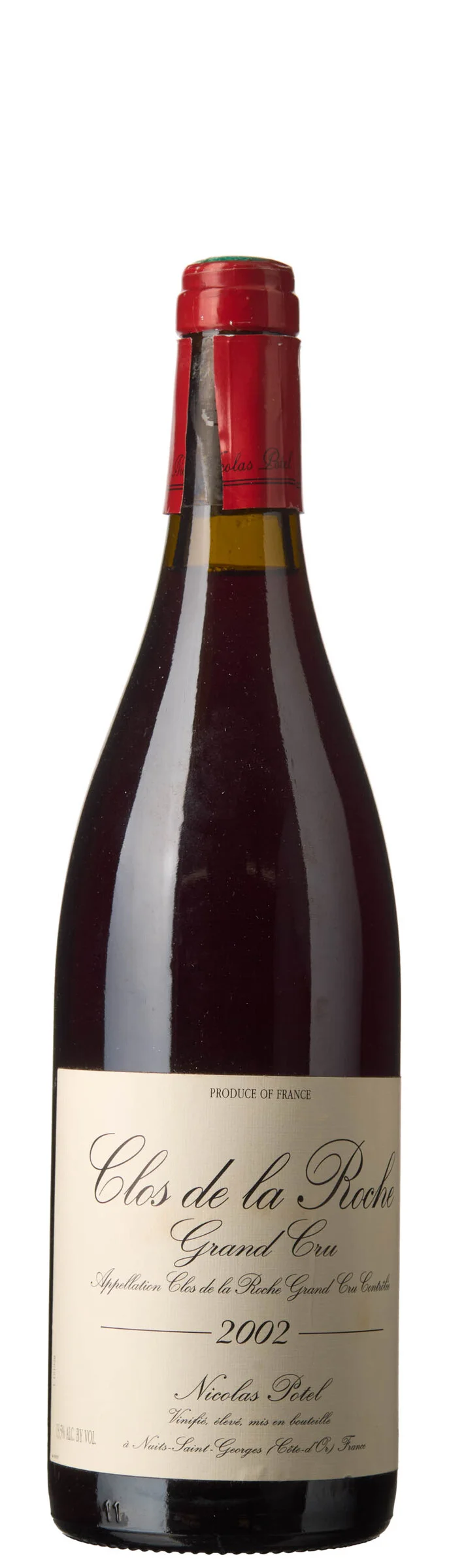 1 x Clos de la Roche Grand Cru 2002, Nicolas Potel — 1 x Clos de la Roche Grand Cru 2002, Nicolas Potel — Vin/Vin — Blomqvist