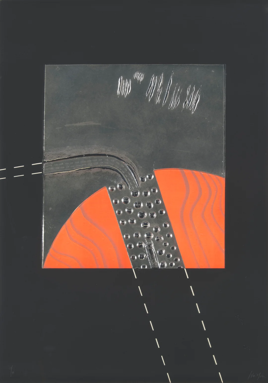 Scarpa, Gino — Komposisjon, 1970-tallet — Kunst/Grafikk — Blomqvist
