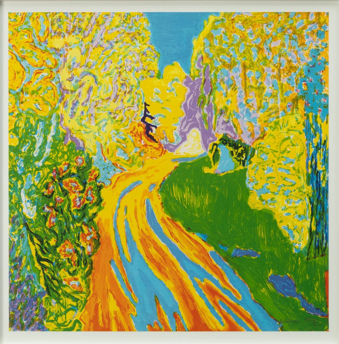 Björn Wessman, "Le chemin". — Konst/Grafik — Bukowskis