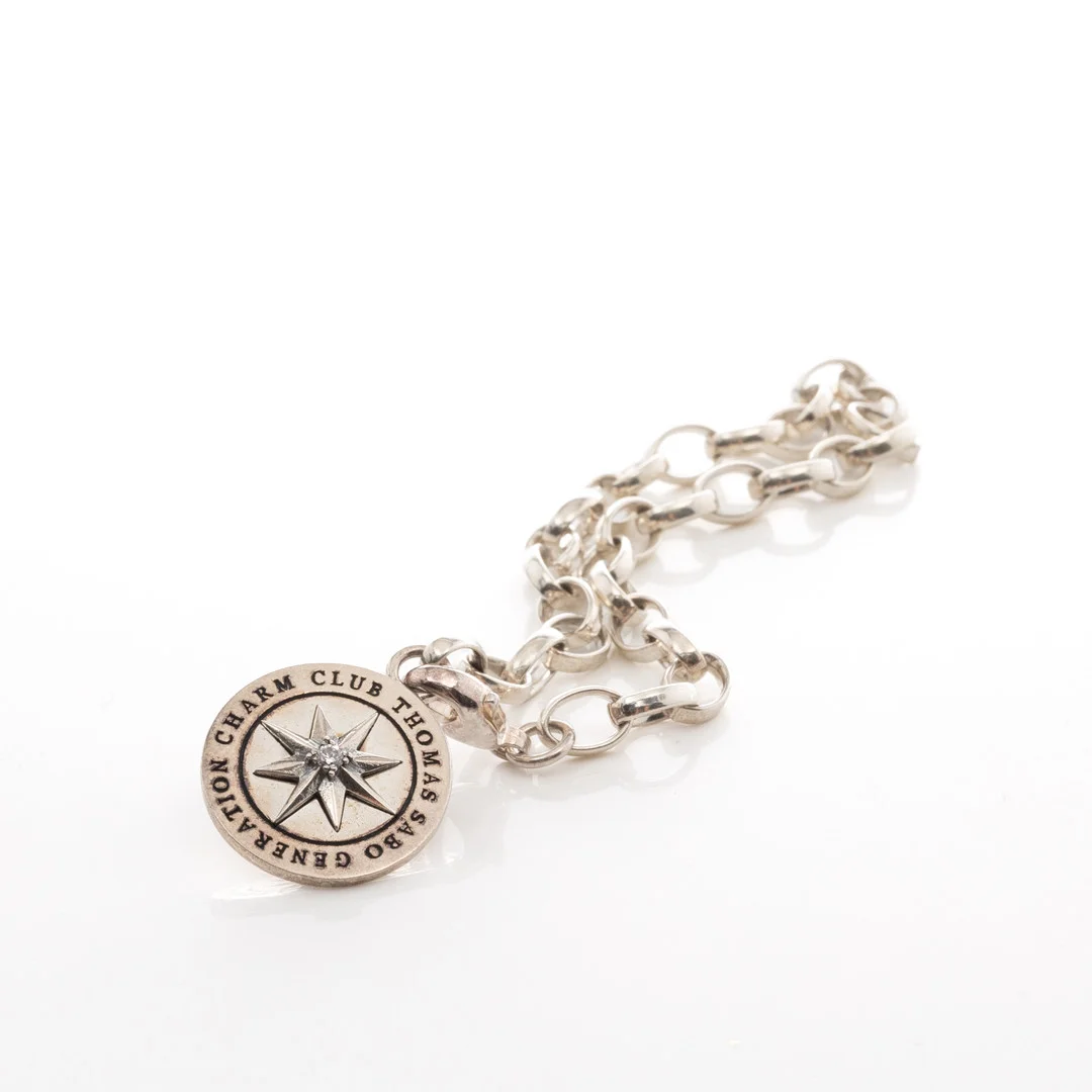 THOMAS SABO. Armband, Sterlingsilver, Cubic zirkon. — Bracelets — Garpenhus Auktioner