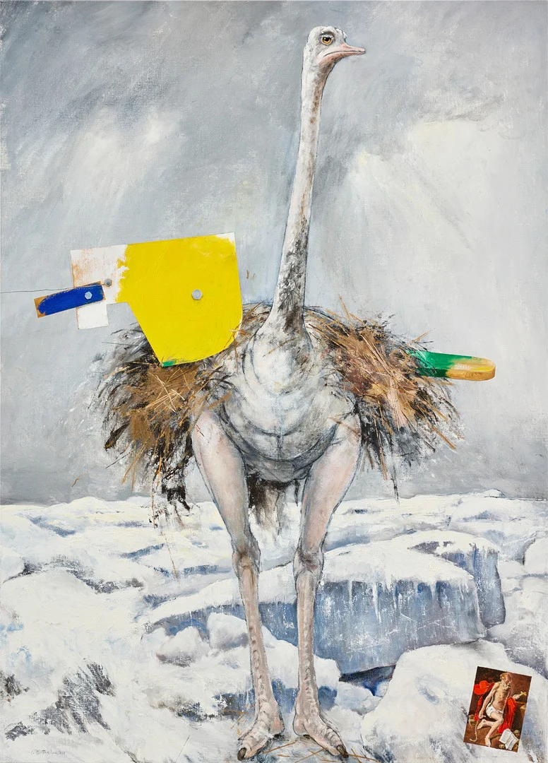 PG THELANDER. "I väntan på istiden VIII". — Paintings — Stockholms Auktionsverk Fine Art