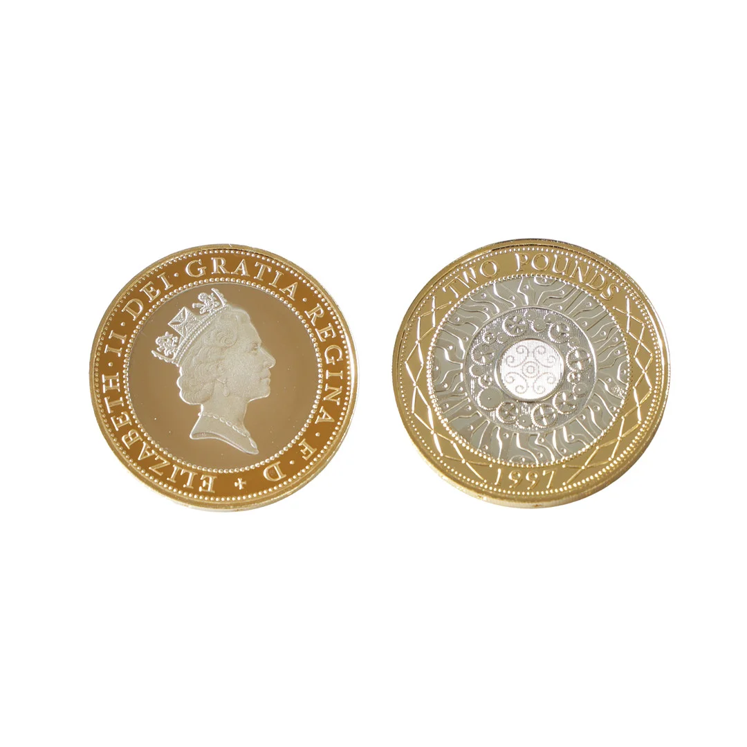 A ROYAL MINT UNITED KINGDOM SILVER PROOF TWO POUND COIN. — Coins & Banknotes — Bishop & Miller