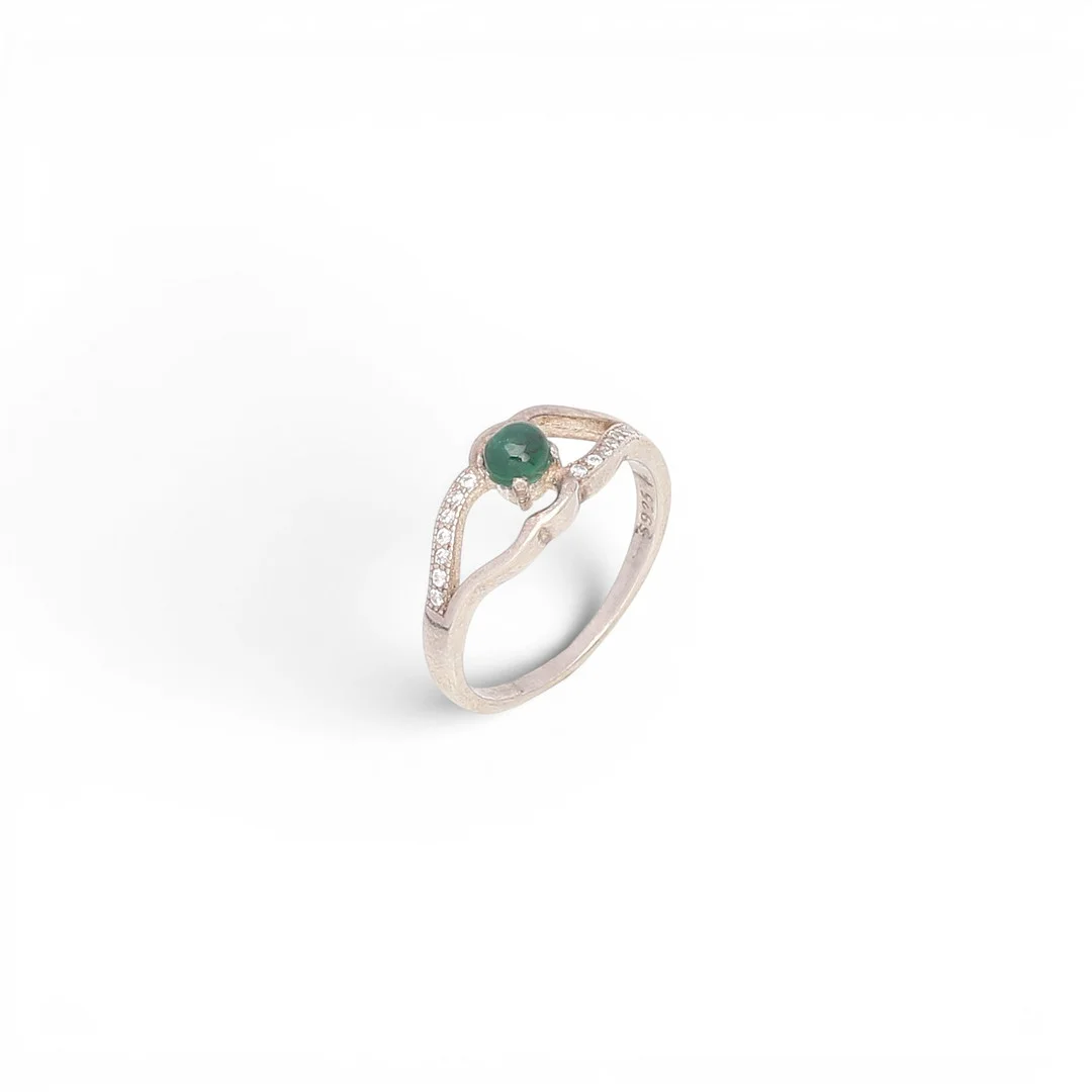 Sortija de esmeralda. — Rings — Balclis