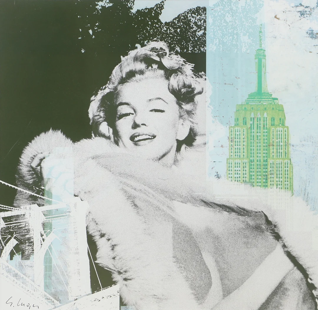 TRYCK. Marilyn Monroe. — Engravings & Prints — Helsingborgs Auktionskammare