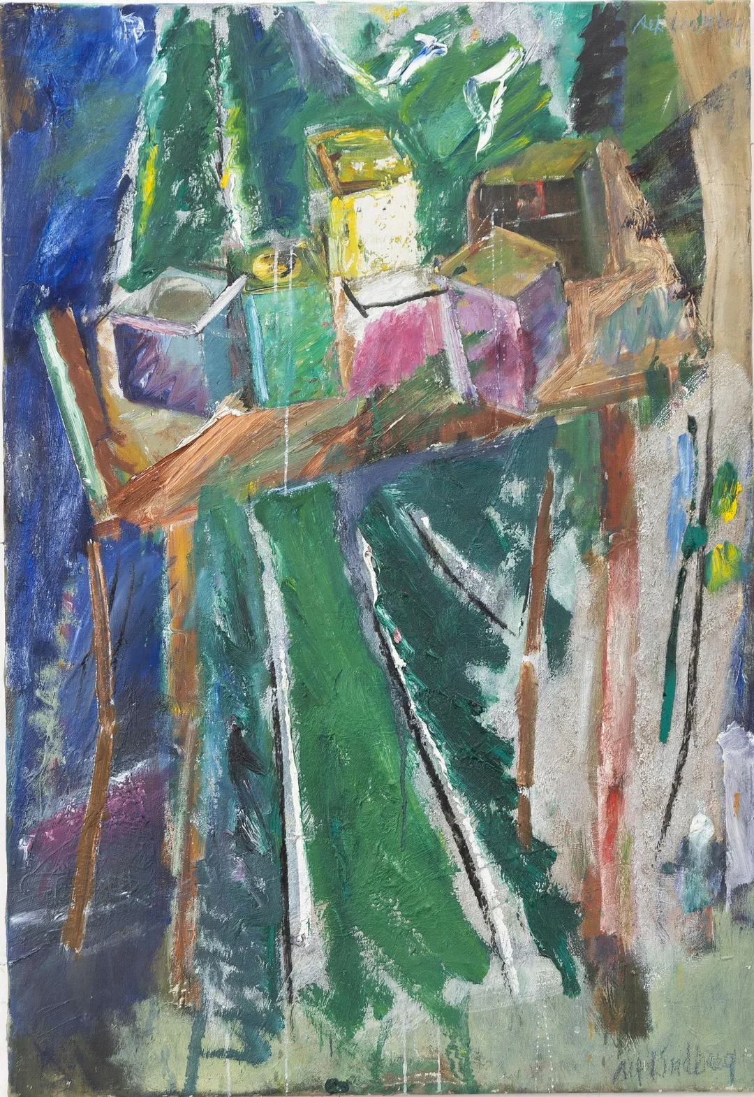 Alf Lindberg, Stilleben. — Konst/Modern svensk konst — Bukowskis