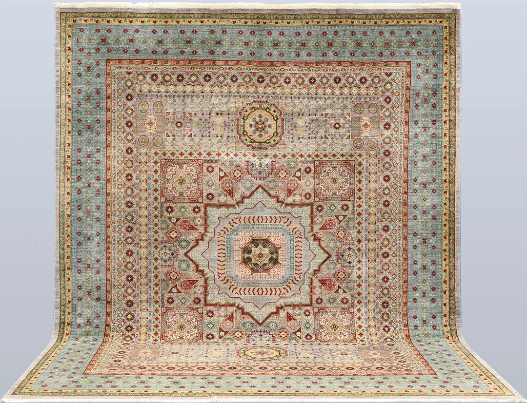 MATTA. Zigler design s.k Mamluk, 297 x 249 cm. — Oriental Carpets & Textiles — Södermanlands Auktionsverk