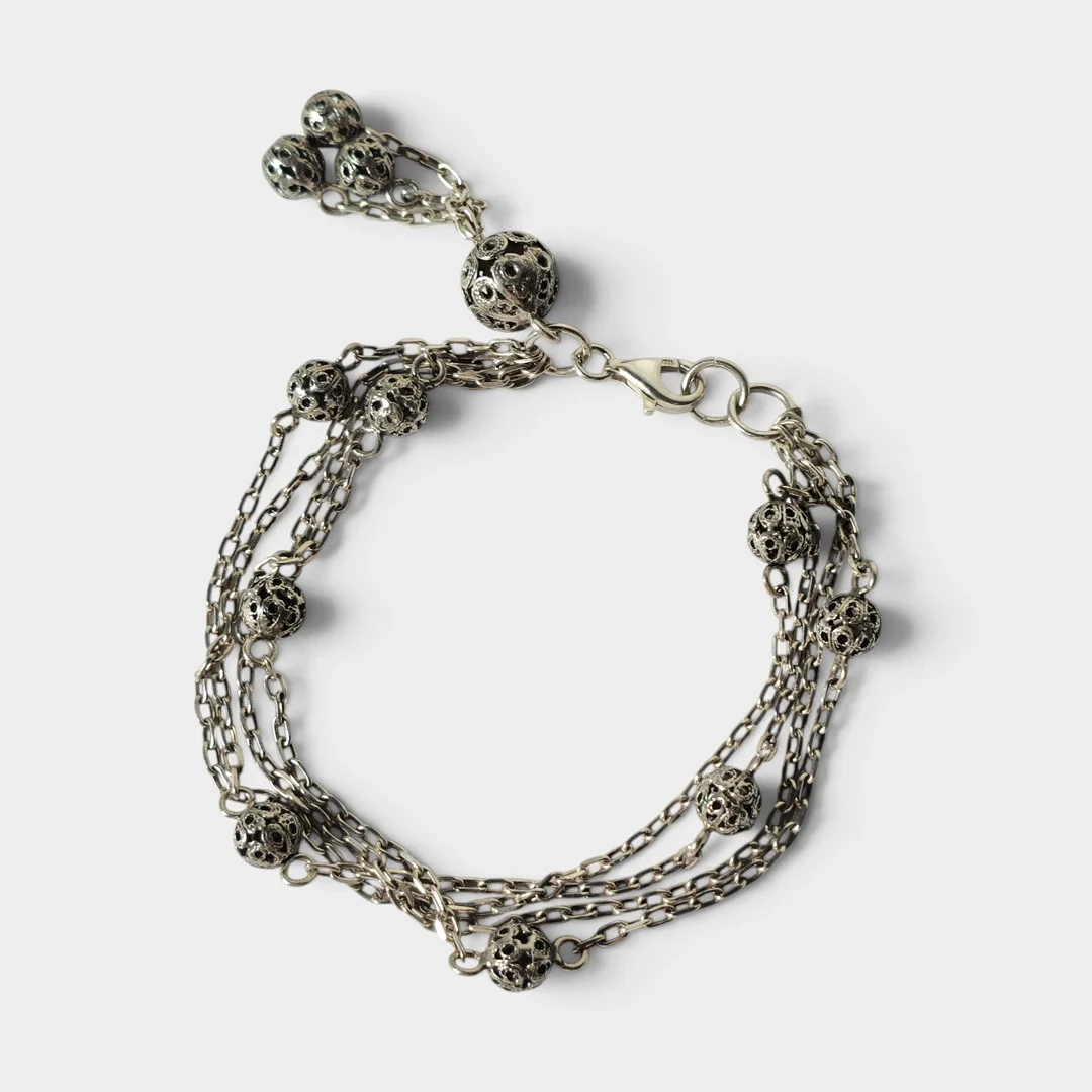 Pulsera de plata. — Bracelets — Barcelona Auctions