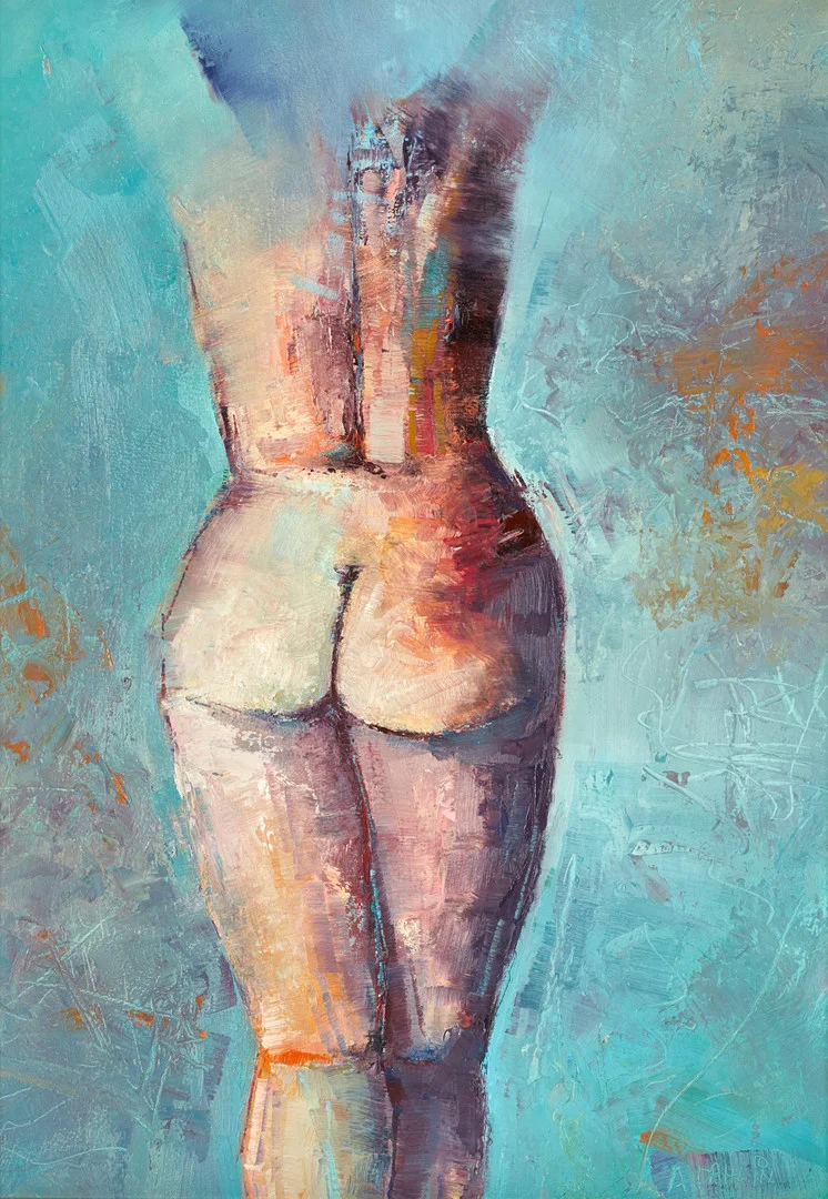 ANDERS DAHLIN (F. 1959). "Kvinna", signerad och daterad a tergo, olja på pannå. — Paintings — Crafoord Auktioner Stockholm