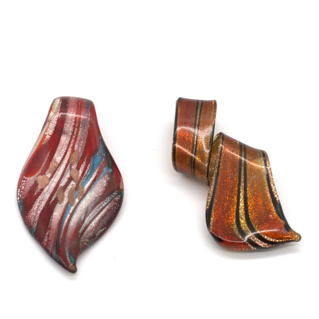 MURANO GLASS ANHÄNGER. — Brooches & Pendants — Kunst- und Auktionshaus Kleinhenz