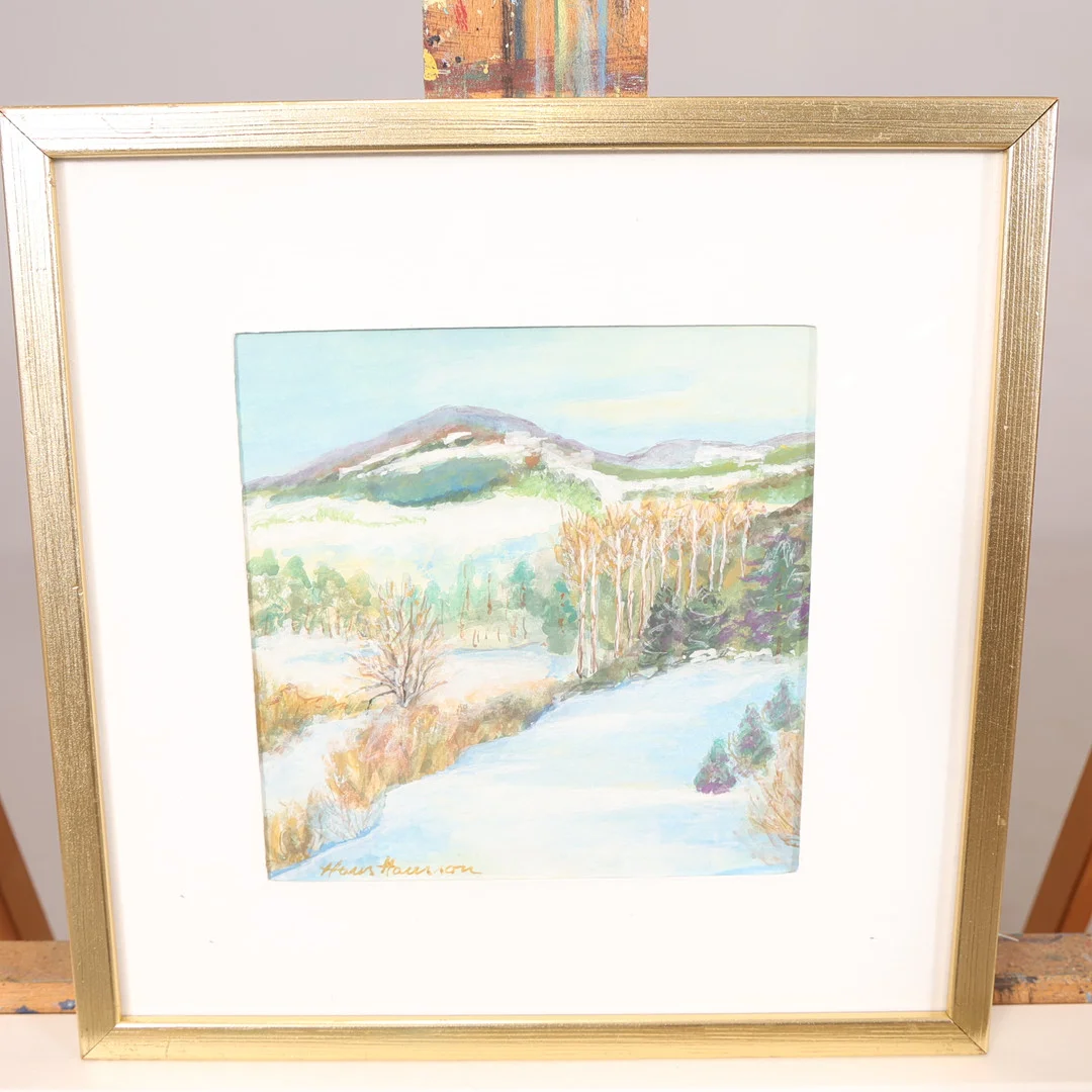 HANS HANSSON. GOUACHE, signerad. — Paintings — Höörs Auktionshall
