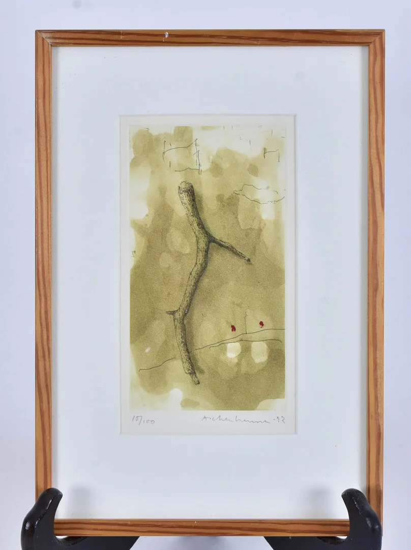 LENNART ASCHENBRENNER. Färgetsning. — Engravings & Prints — Halmstads Auktionskammare
