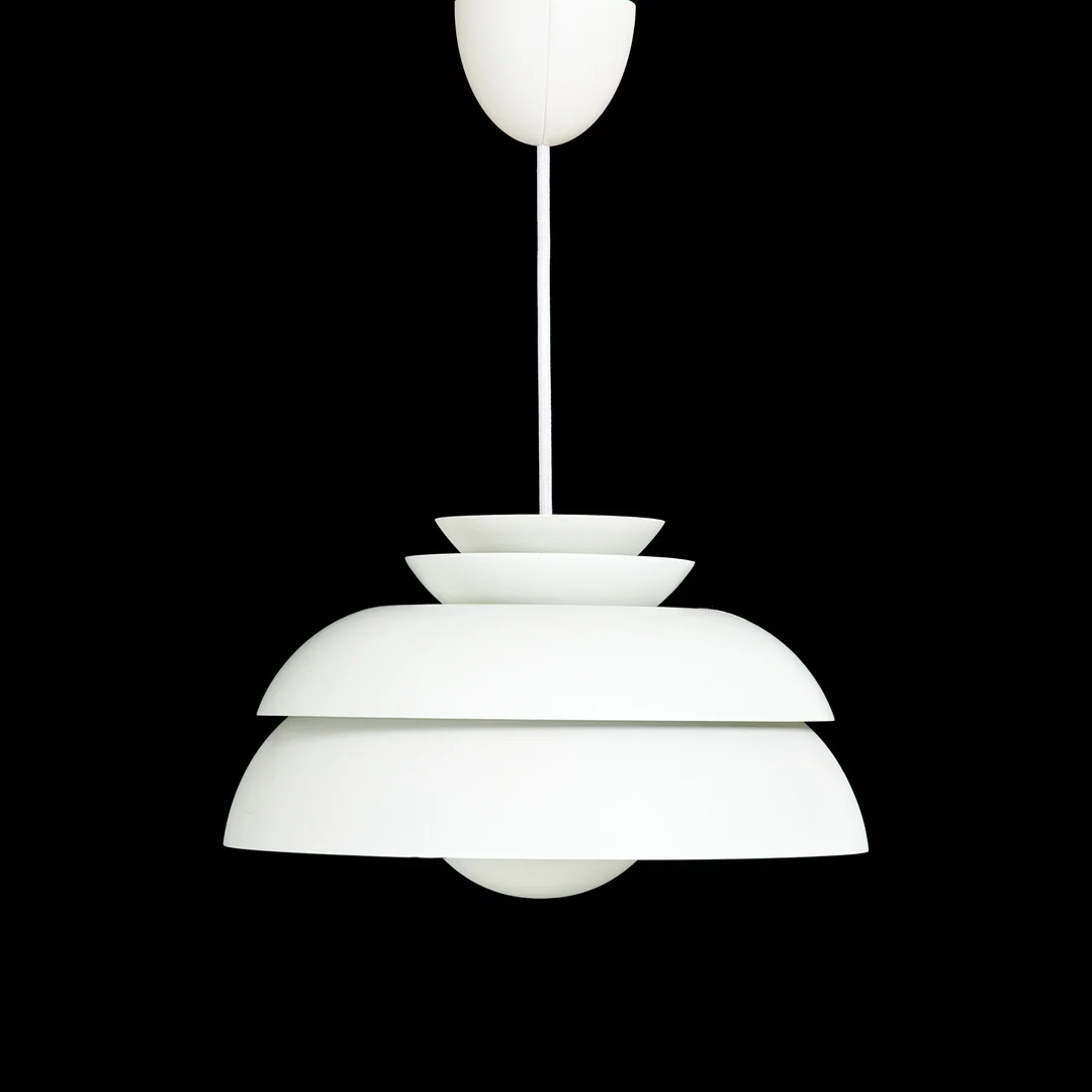 JØRN UTZON. TAKPENDEL, "Concert P1", Lightyears. — Ceiling lights — Stockholms Auktionsverk Sickla