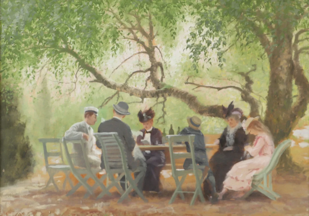 OKÄND KONSTNÄR. Studenten, olja på pannå, osignerad. — Paintings — Helsingborgs Auktionskammare