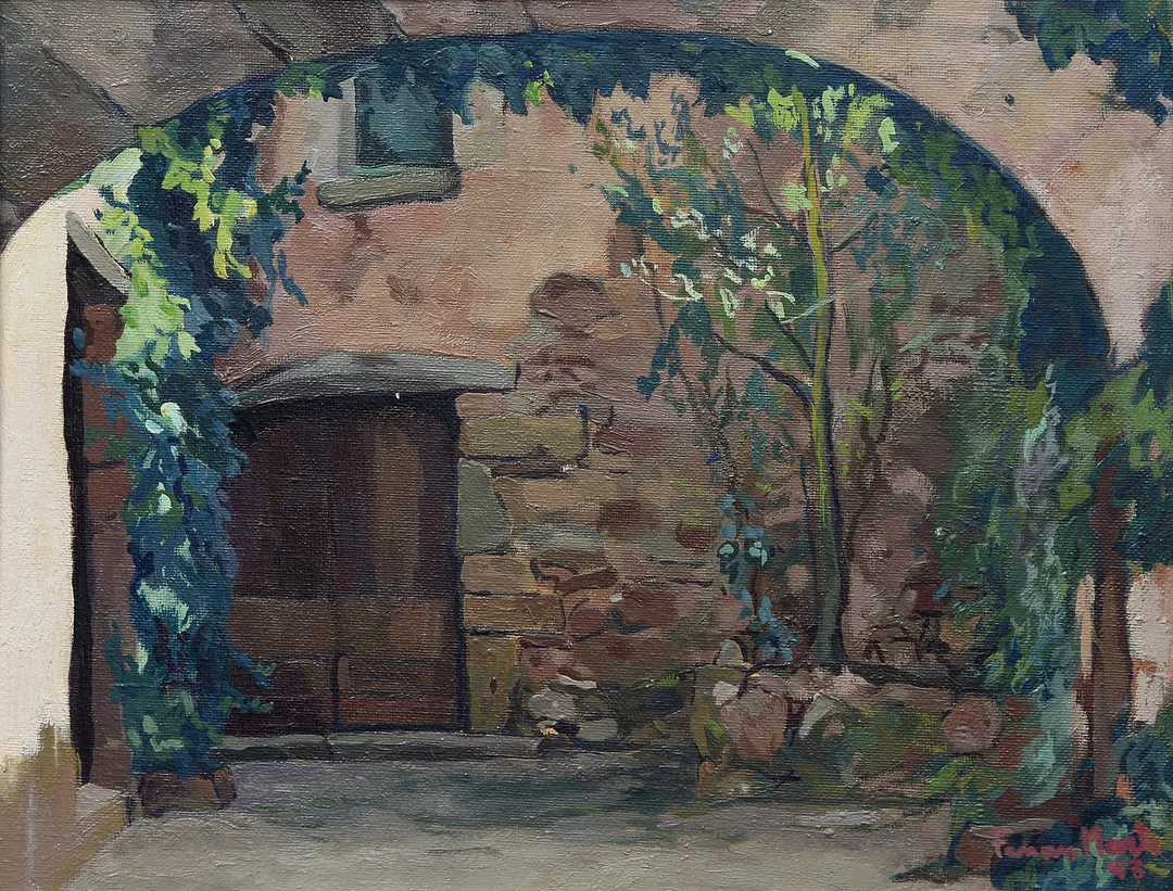 FERRAN MARTÍ. Rural view. — Paintings — Balclis