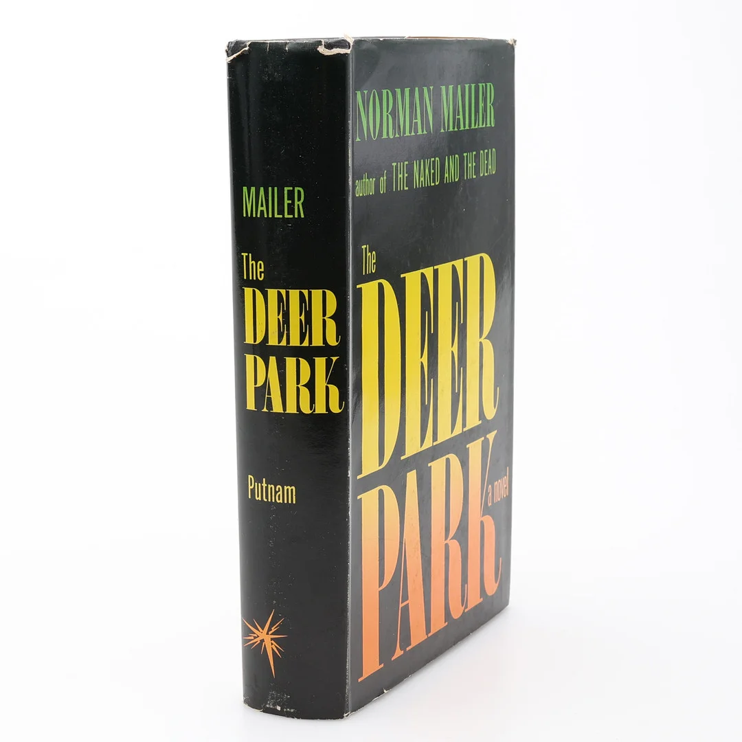 NORMAN MAILERS TREDJE BOK THE DEER PARK I FÖRSTA UPPLAGAN 1955. — Books — Crafoord Auktioner Lund