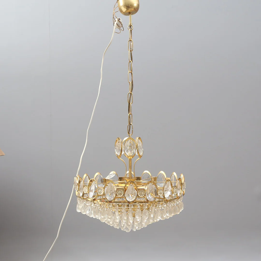 TAKLAMPA, glas/metall. — Ceiling lights — Kalmar Auktionsverk
