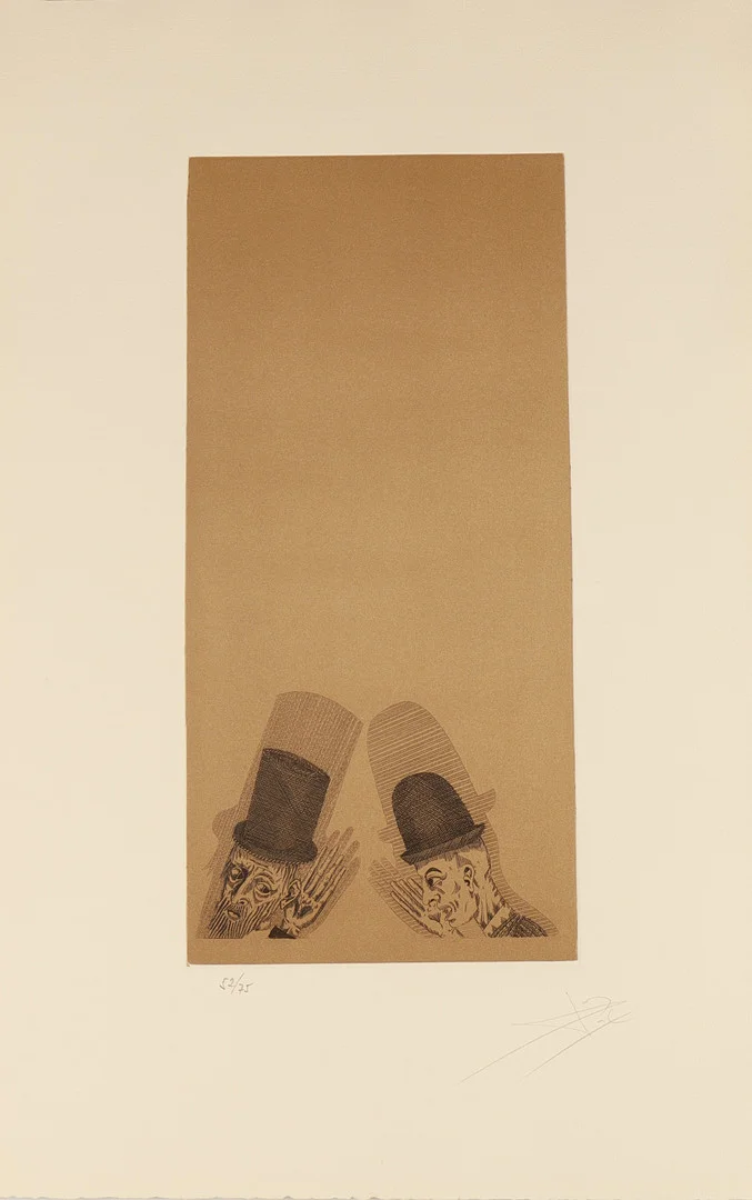 JOAN PONÇ. serie la metamorfosis de kafka. estampación al aguafuerte sobre papel. polígrafa obra gráfica. firmada y justificada a lápiz. 1978. — Engravings & Prints — Barcelona Auctions
