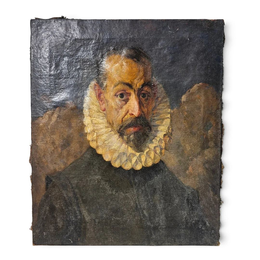 ESCUELA ESPAÑOLA SIGLO XIX. "Don Fernando", óleo sobre lienzo. — Paintings — Arce Auctions