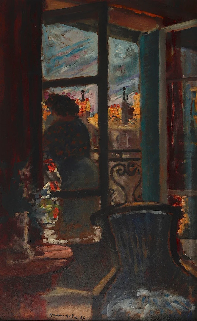 EMILI GRAU SALA. Interior. — Paintings — Balclis