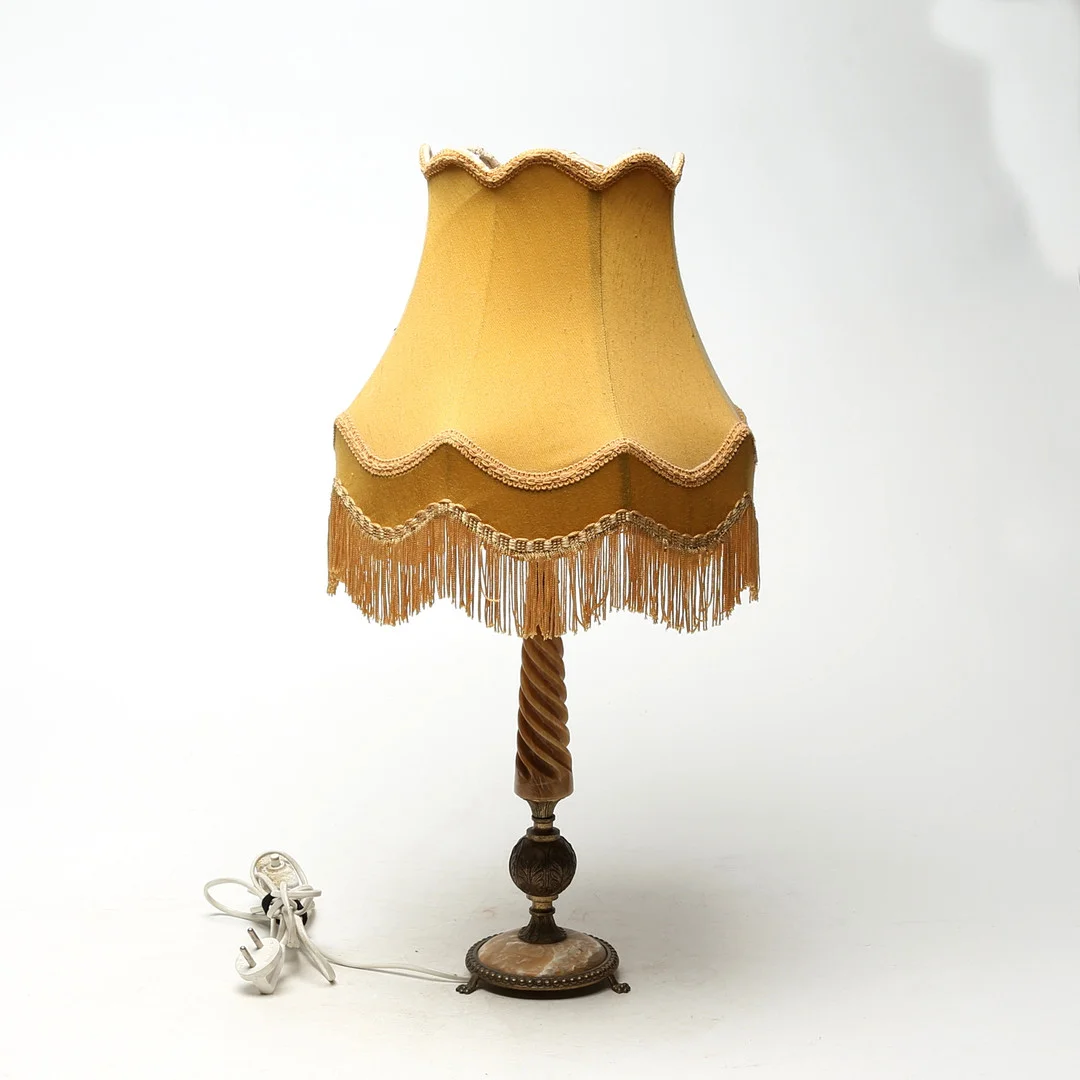 BORDSLAMPA, onyx. — Table Lamps — Kalmar Auktionsverk