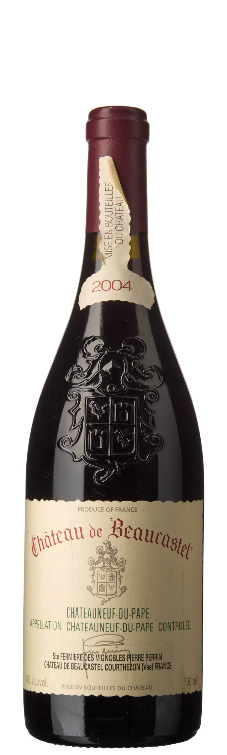 1 x Chateauneuf-du-Pape 2004, Chateau de Beaucastel — 1 x Chateauneuf-du-Pape 2004, Chateau de Beaucastel — Vin/Vin — Blomqvist