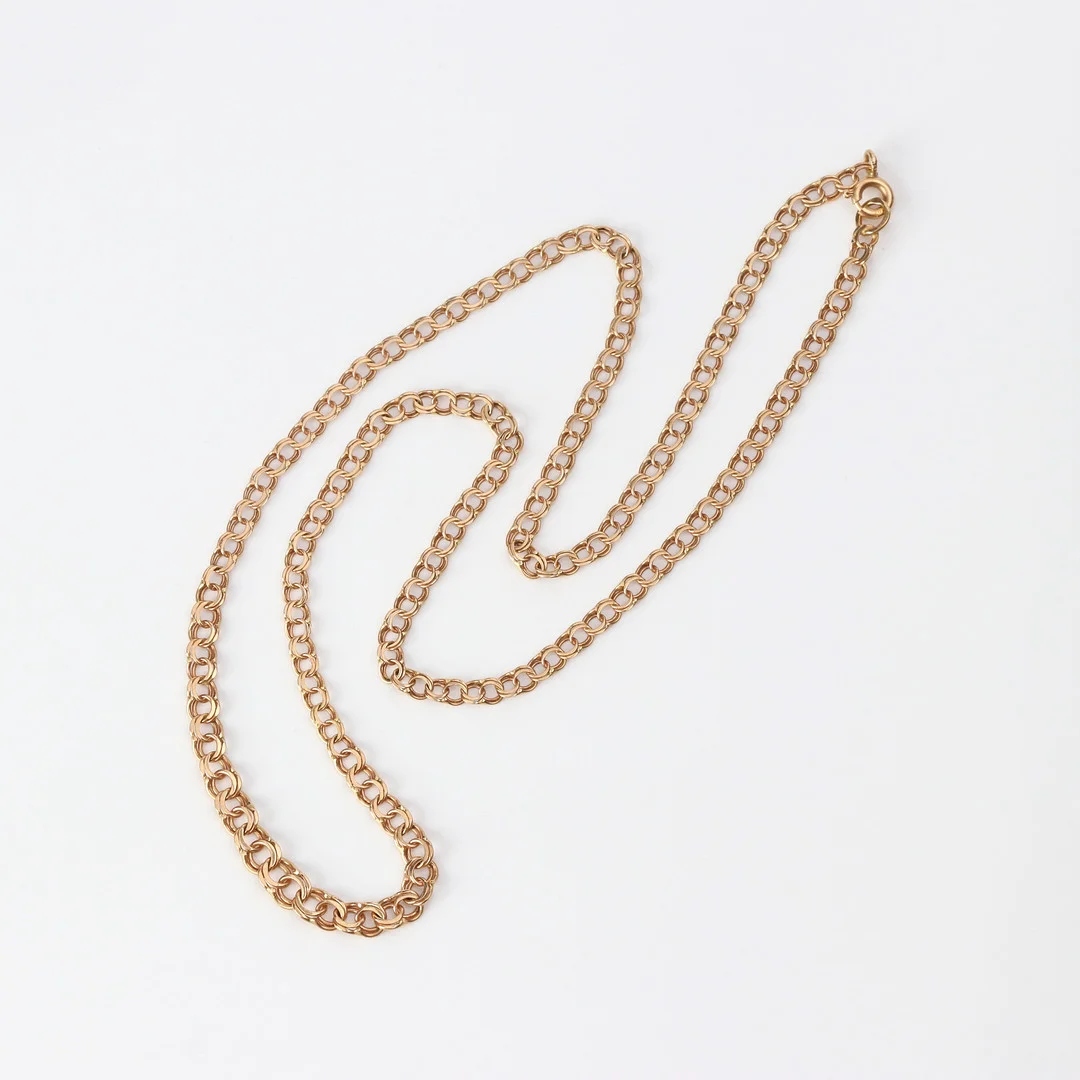 HALSBAND, BISMARCKLÄNK. 18k guld, vikt ca 5,7 gram. — Necklace — Skånes Auktionsverk
