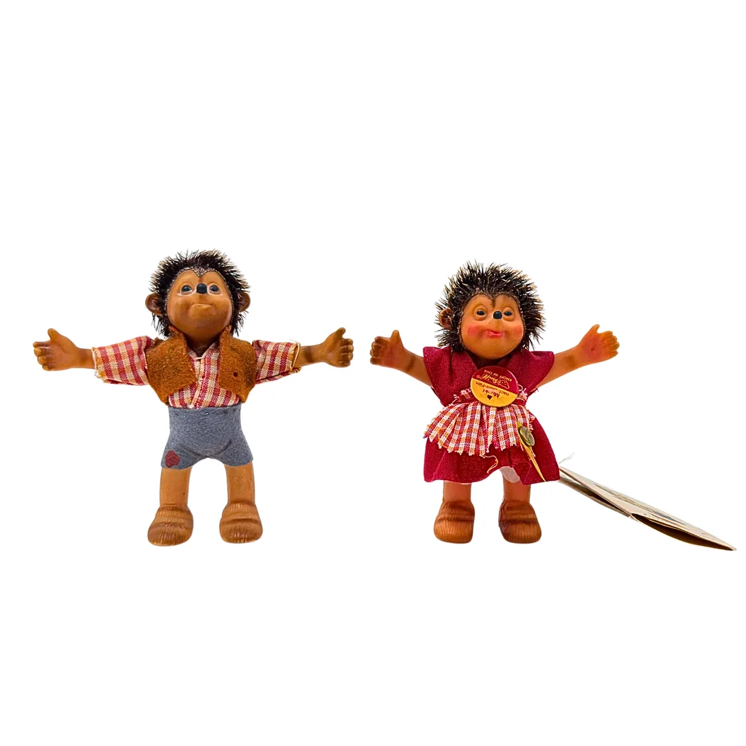STEIFF IGEL MACKI UND MUCKI. — Dolls & Teddybears — Auktionshaus Stuber's Hammerschlag