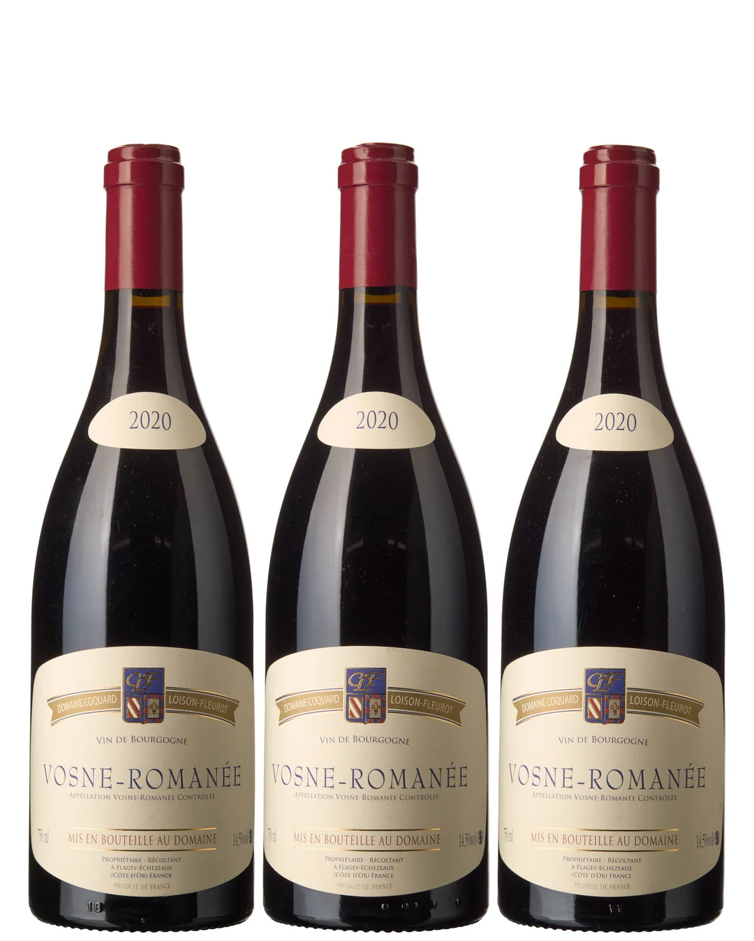3 x Vosne-Romanee 2020, Coquard Loison-Fleurot — 3 x Vosne-Romanee 2020, Coquard Loison-Fleurot — Vin/Vin — Blomqvist