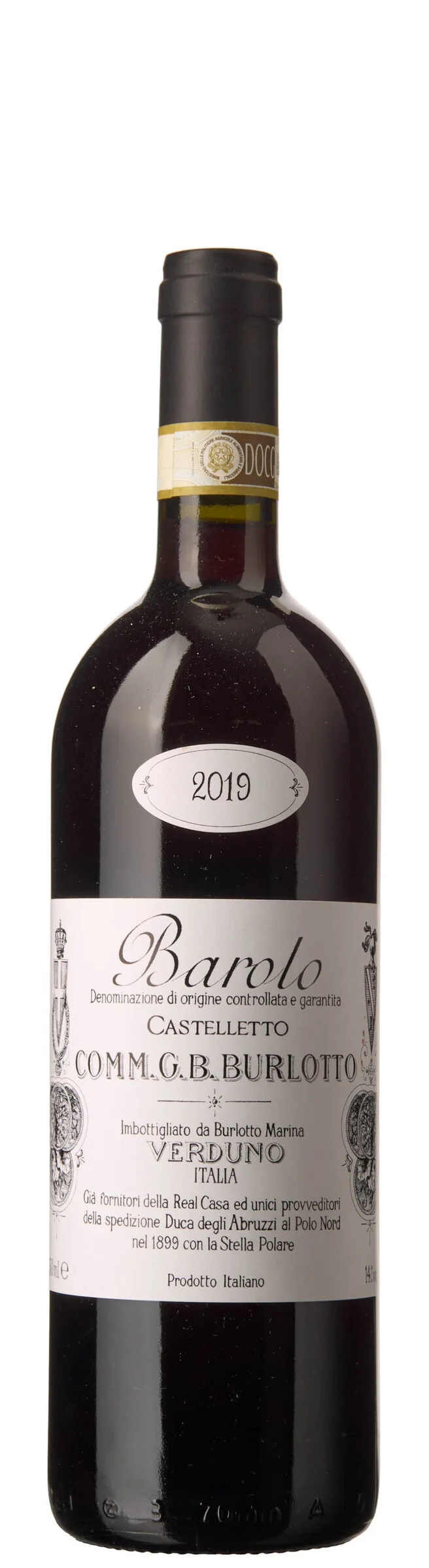 1 x Barolo Castelletto 2019, Comm. G.B. Burlotto — 1 x Barolo Castelletto 2019, Comm. G.B. Burlotto — Vin/Vin — Blomqvist