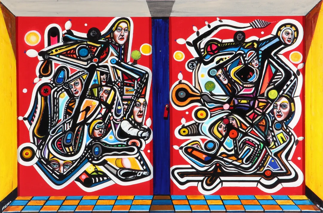 Juan Carlos Fierro. 'Locksmithsonian' — Paintings and sculptures/Modern pictorial arts — Lauritz
