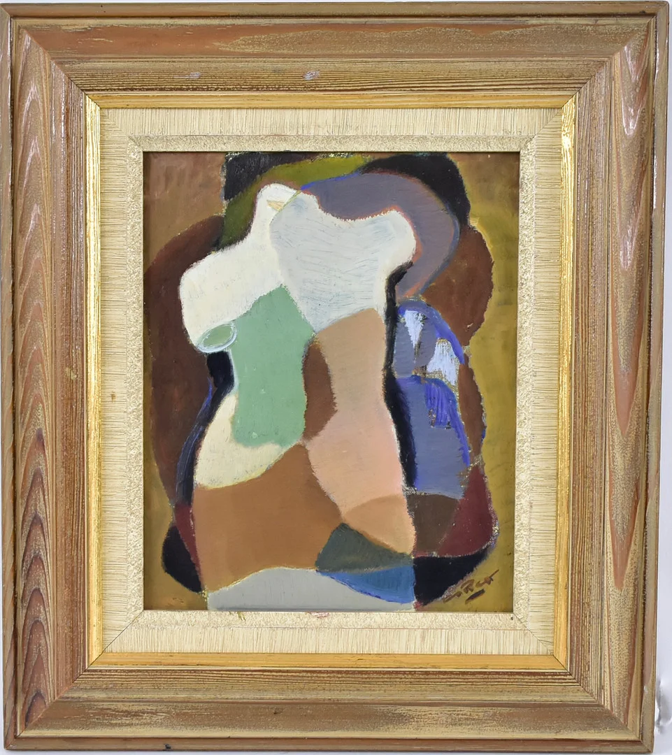 GÖTE REX. Olja på pannå. — Paintings — Halmstads Auktionskammare