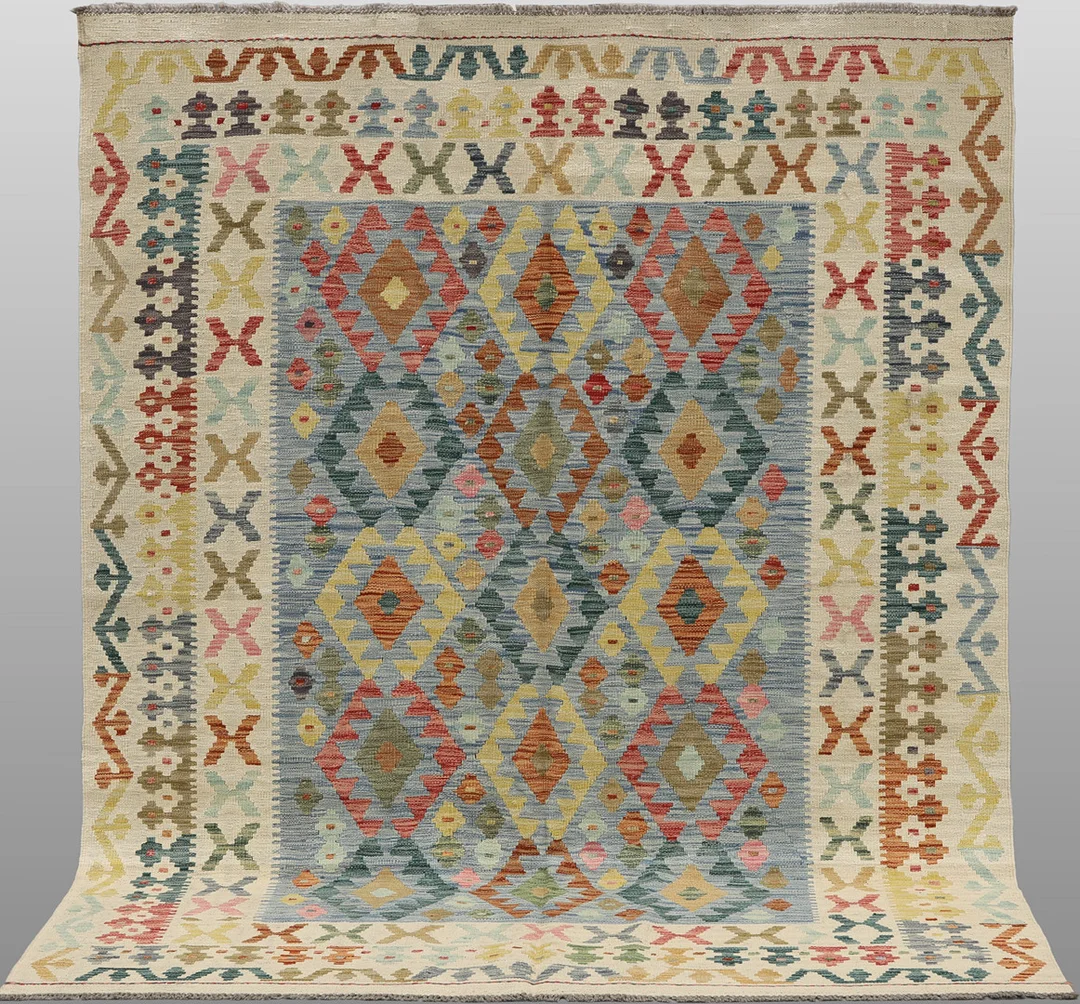 MATTA, "Kelim", 239 x 180 cm. — Persian Carpets & Textiles — Helsingborgs Auktionskammare