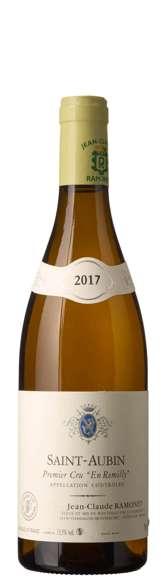 1 x Saint-Aubin 1er Cru En Remilly 2017, Jean-Claude Ramonet — 1 x Saint-Aubin 1er Cru En Remilly 2017, Jean-Claude Ramonet — Vin/Vin — Blomqvist