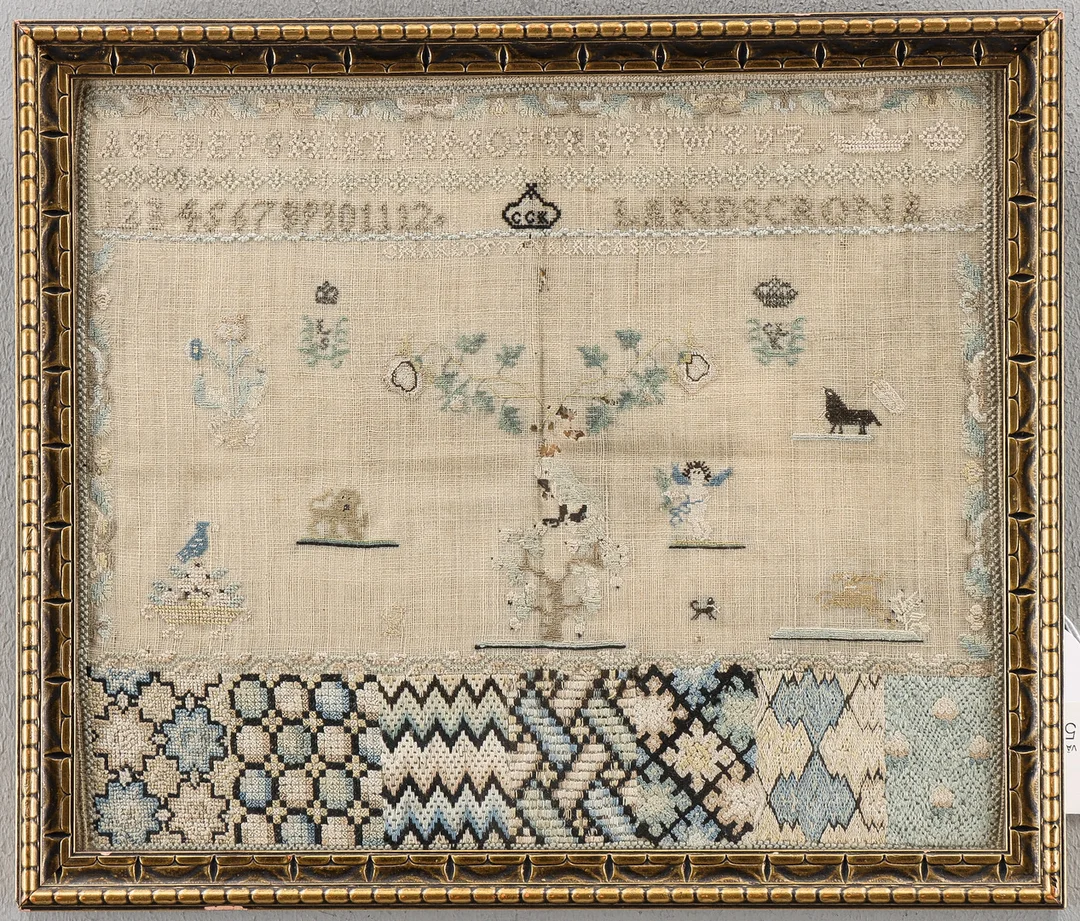 MÄRKDUK, Landskrona 1808. — Textiles — Karlstad Hammarö Auktionsverk