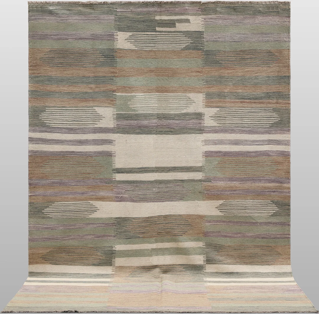 ORIENTMATTA. Kelim modern design, 239 x 170 cm. — Oriental Carpets & Textiles — Gomér & Andersson Norrköping