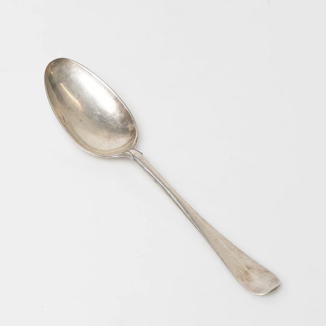 HENRIK KÖHLER, sked, silver. Vadstena 1761. — Silver — Stockholms Auktionsverk Helsingborg