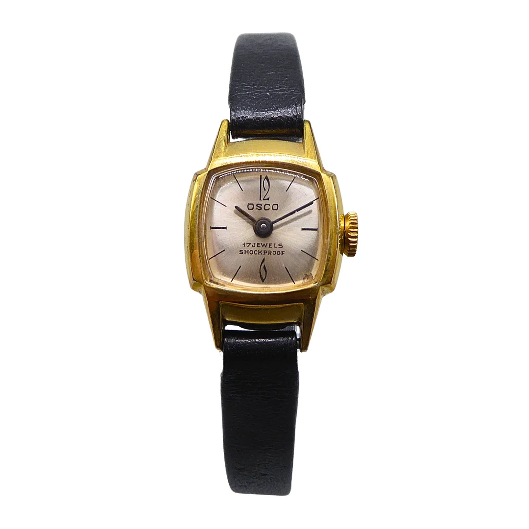 OSCO 17 JEWELS DAMENARMBANDUHR. — Wristwatches — Auktionshaus Stuber's Hammerschlag