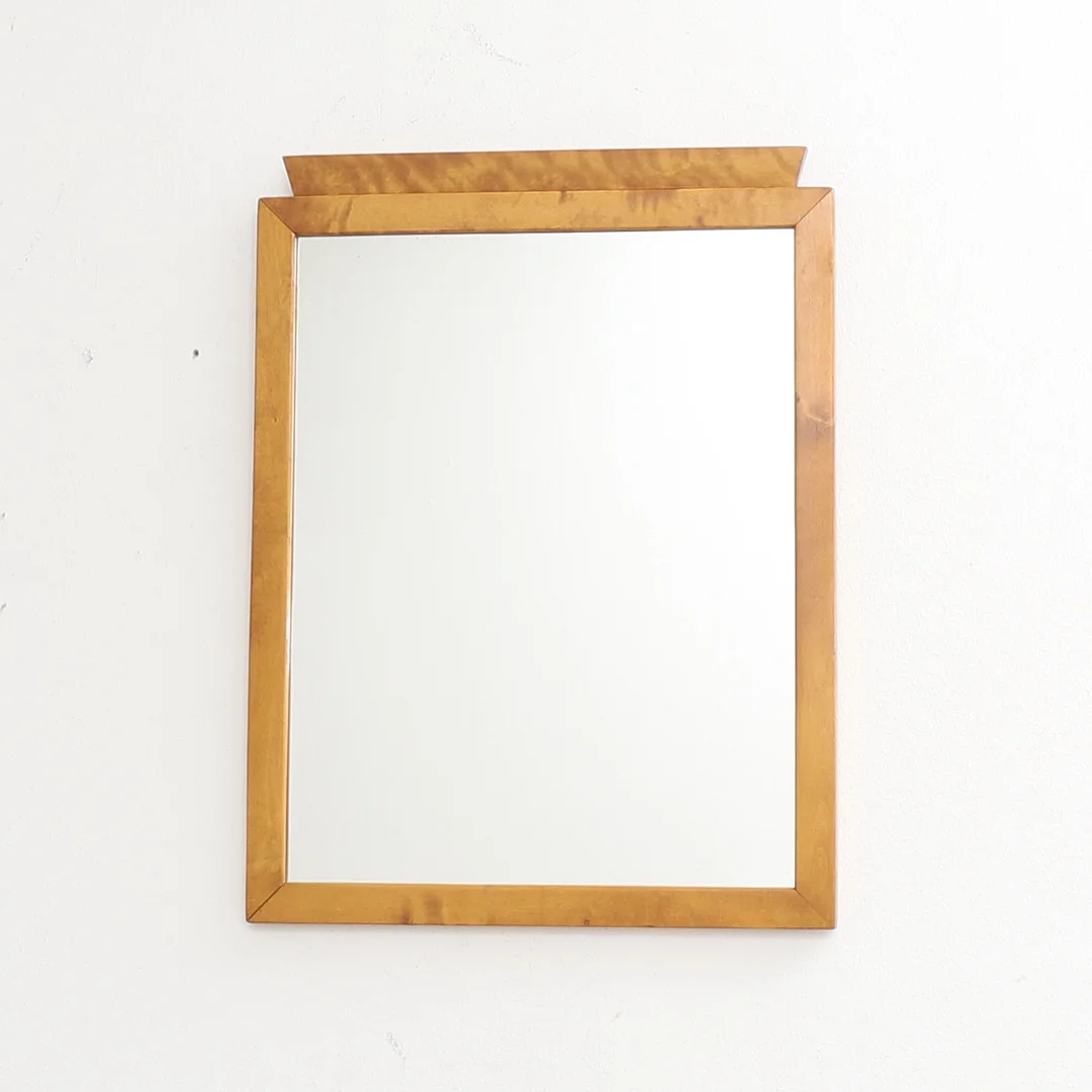 SPEGEL, björk, 1900-talets första hälft. — Mirrors — RA Auktionsverket Norrköping