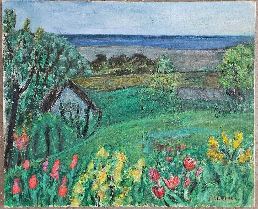 ULLA ARWINGE. Olja på duk, signerad U. Arwinge. — Paintings — Auktionshuset Thörner & Ek