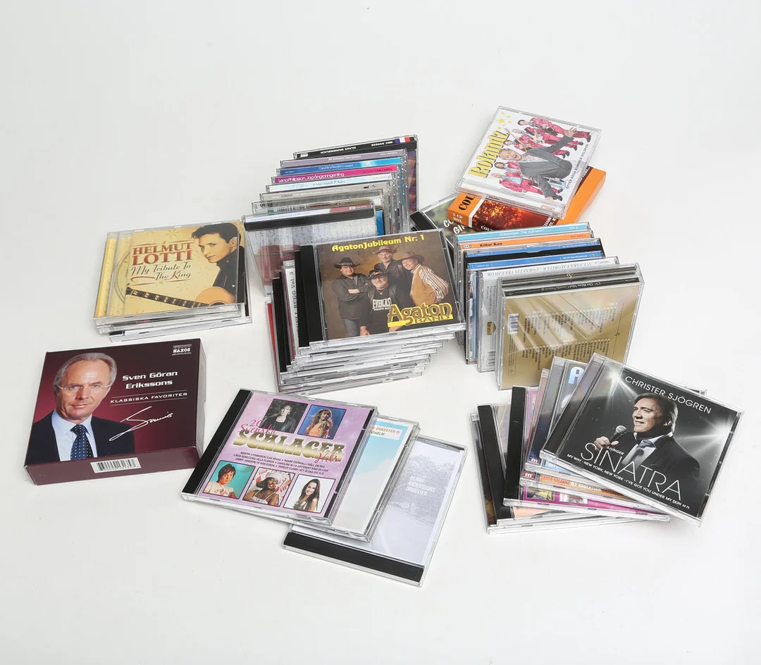 SAMLING CD-SKIVOR. — Miscellaneous — Kalmar Auktionsverk