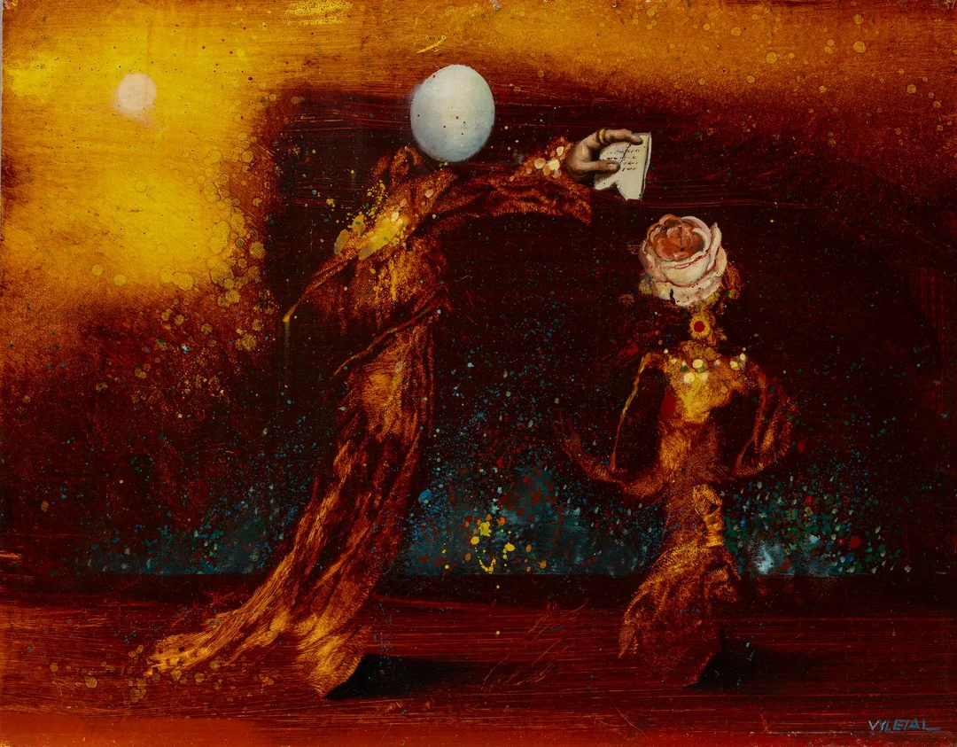 Josef Vylet'al, "Zpráva". — Konst/Modern internationell konst — Bukowskis