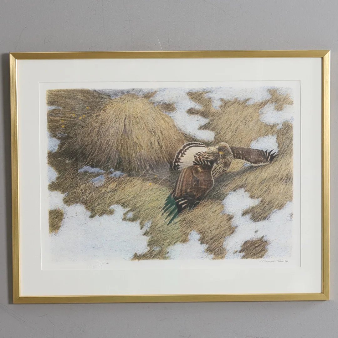 LENNART SAND. Färglitografi, epreuve d'artiste signerad och daterad -92. — Engravings & Prints — Örebro Stadsauktioner