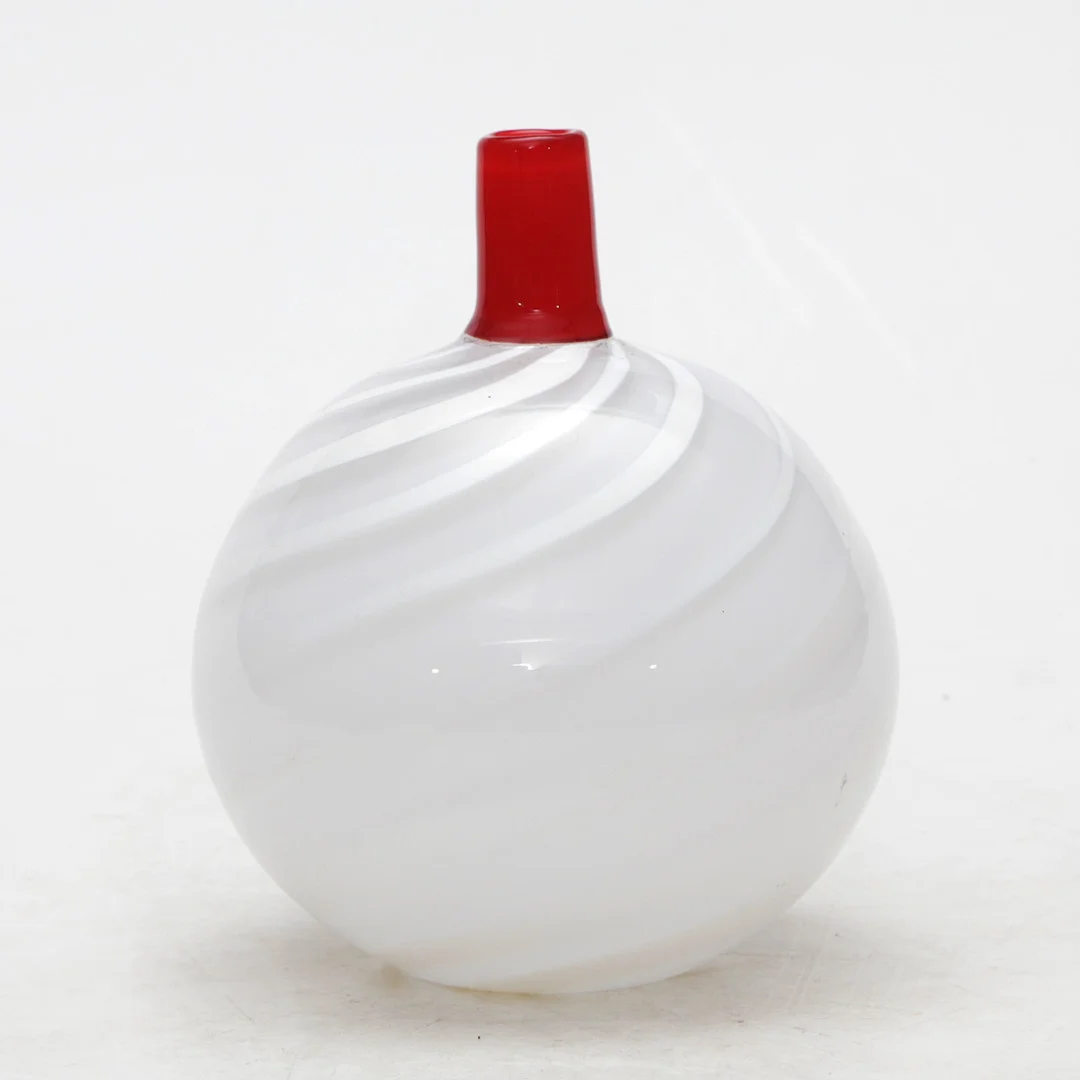 PAUL HOFF/GUN LINDBLAD. VAS, glas, Studioglas Strömbergshyttan, signerad, 1980-tal. — Art glass — Kalmar Auktionsverk