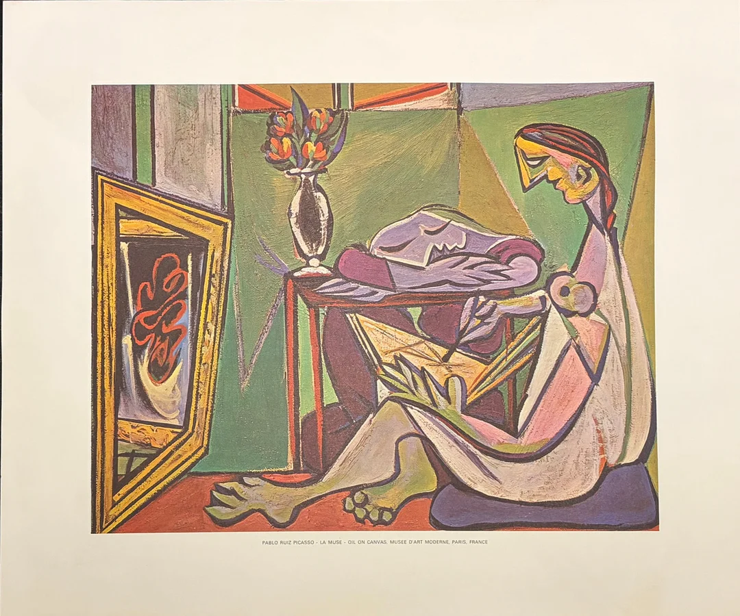 AFTER PABLO PICASSO. "La muse". — Engravings & Prints — Balclis