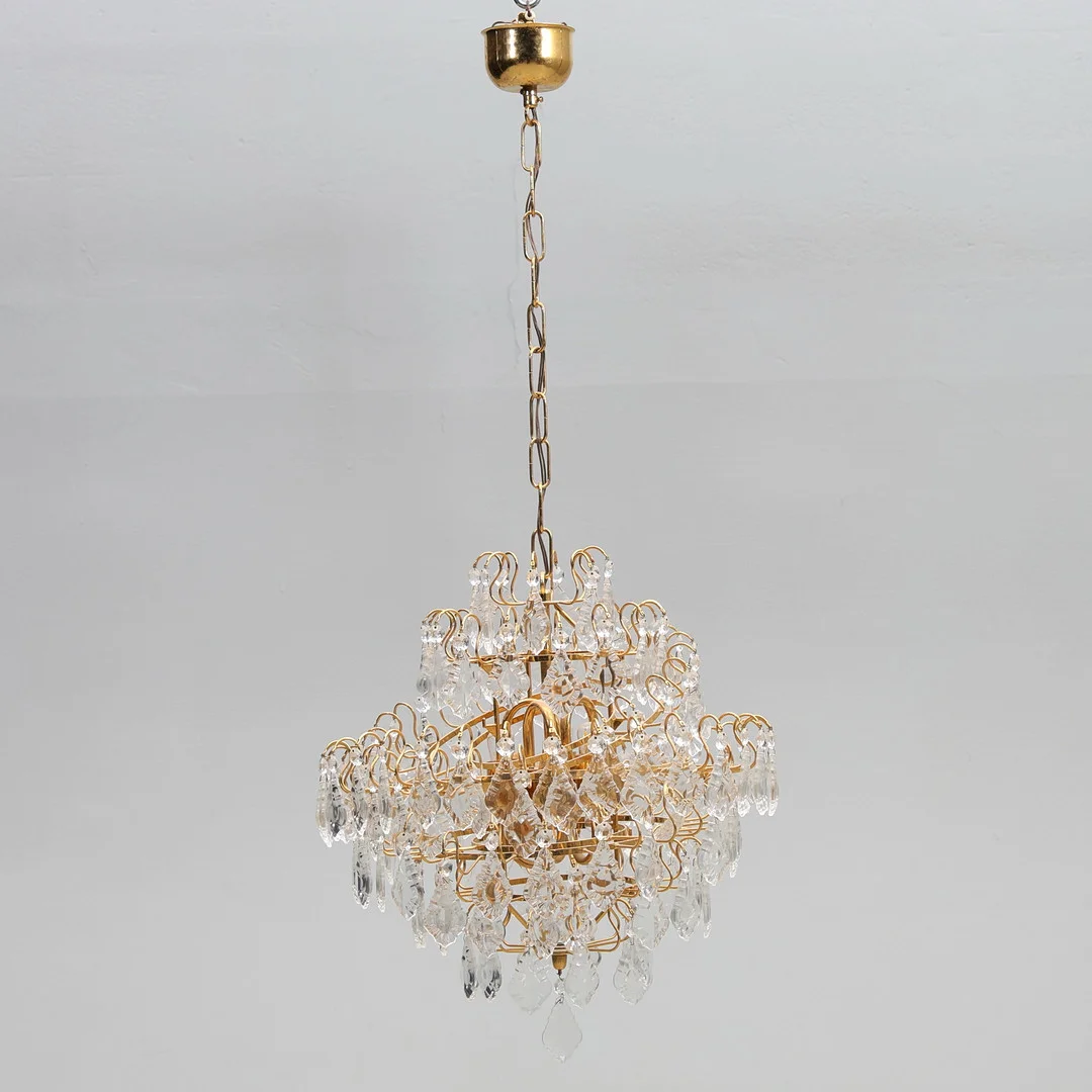 TAKKRONA. Med prismor och 6 ljuspunkter. — Ceiling lights — Gomér & Andersson Jönköping